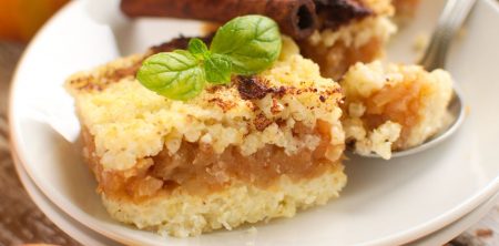 Kasza jaglana zapiekana z jabłkami