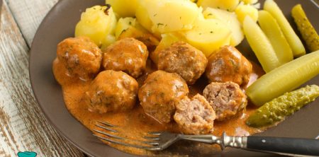 Pulpeciki w sosie pomidorowym z koperkiem