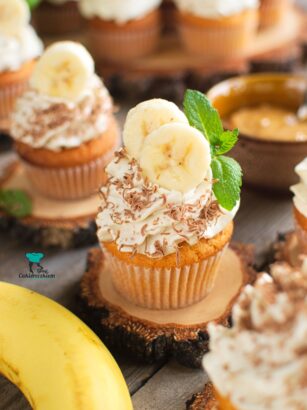 Babeczki banoffee