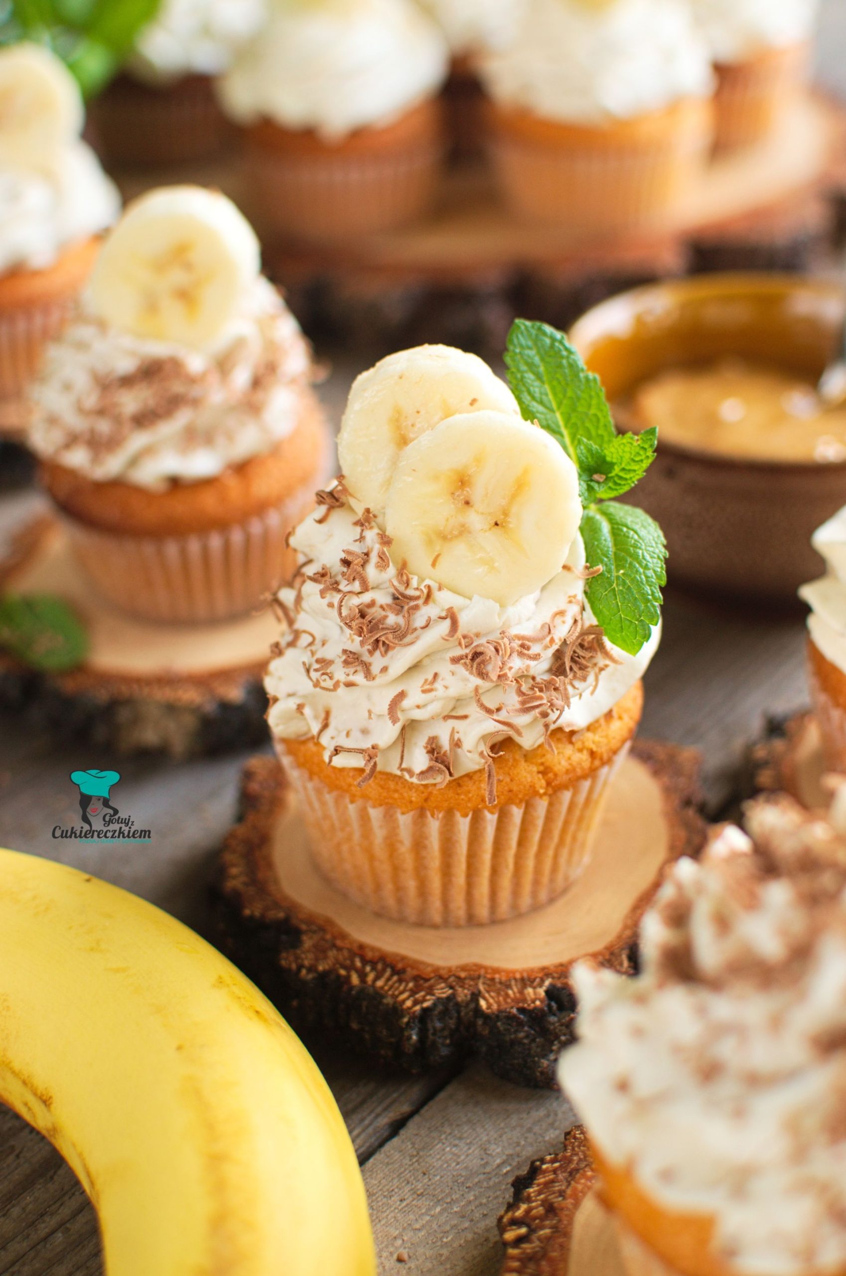 Babeczki banoffee