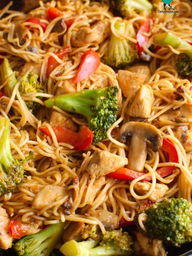 Proste stir fry z kurczakiem i warzywami