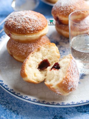 Pączki na wodzie gazowanej (wegańskie)