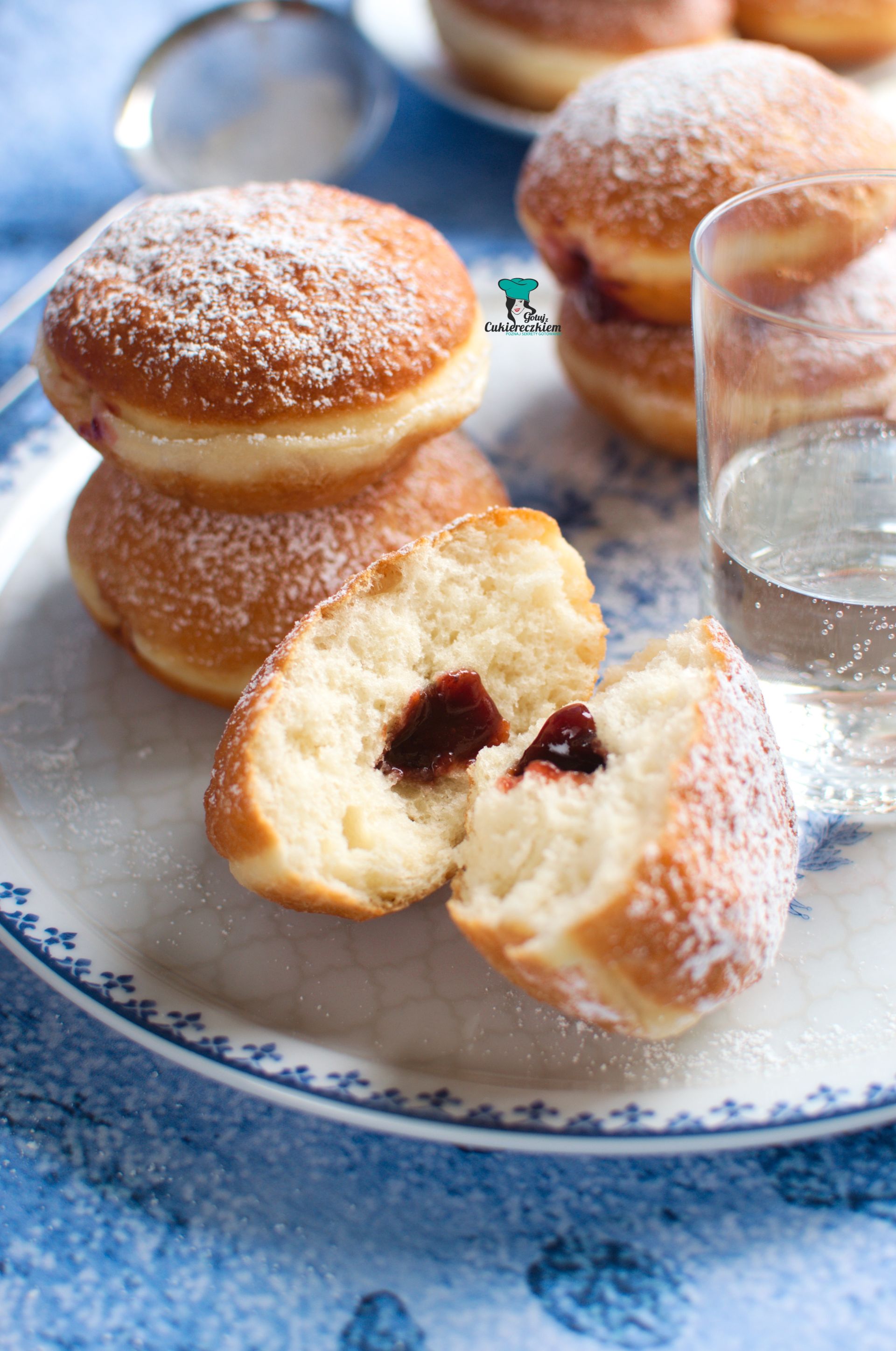 Pączki na wodzie gazowanej (wegańskie)