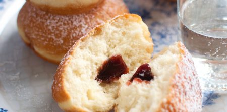 Pączki na wodzie gazowanej (wegańskie)