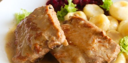 Żeberka w sosie własnym