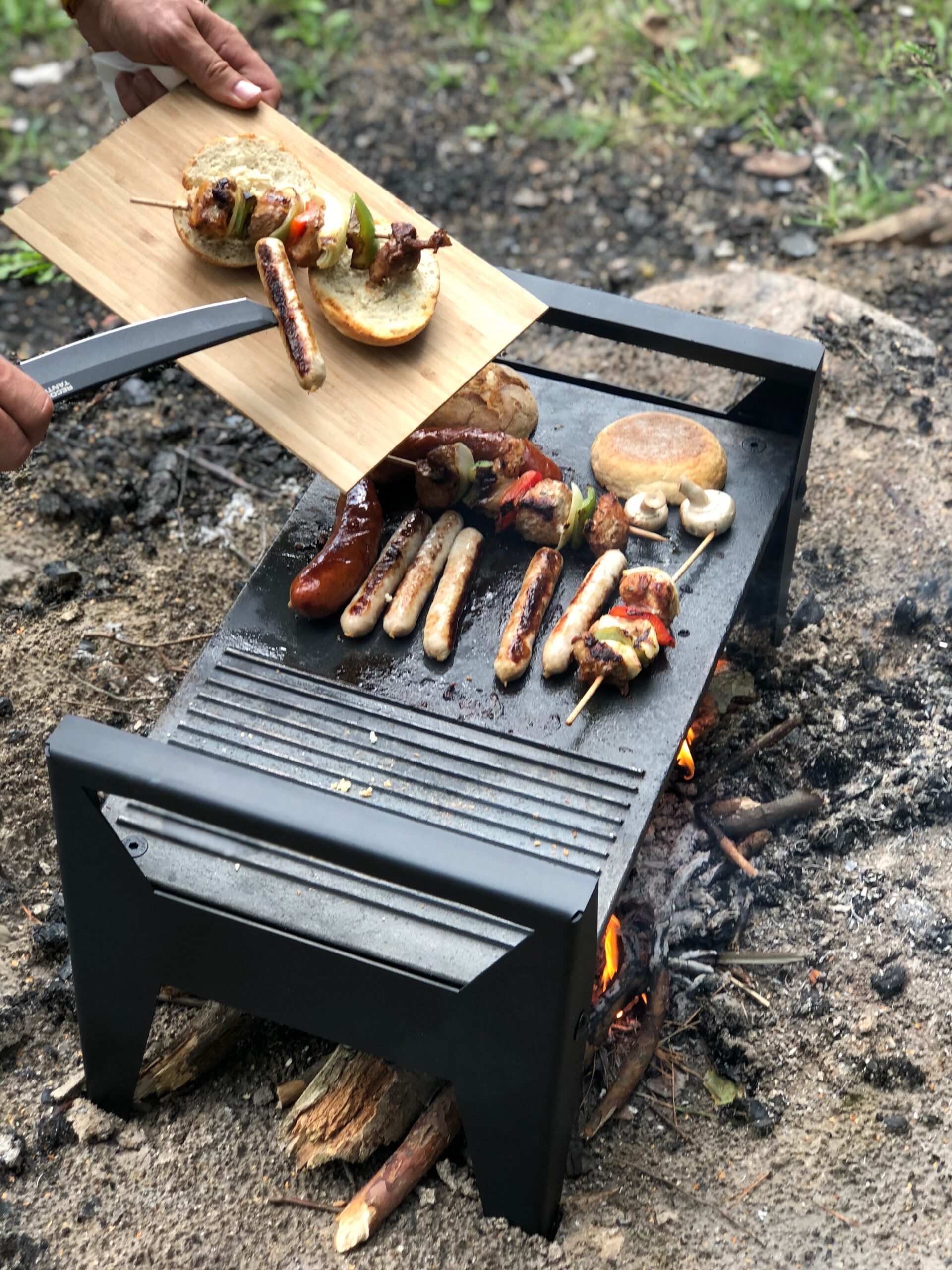 Iron grill