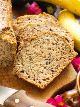Chlebek bananowy z cukinią