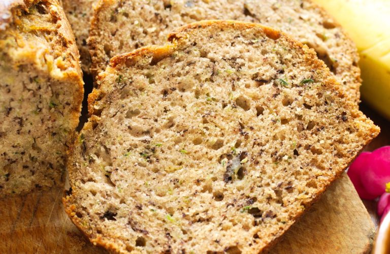 Chlebek bananowy z cukinią