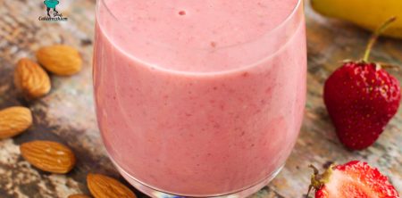 Koktajl truskawkowo-migdałowy