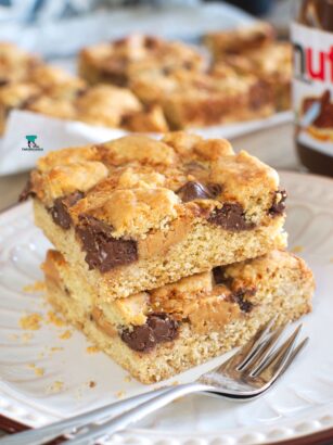 Cookie bars (ciasteczkowe kwadraciki)