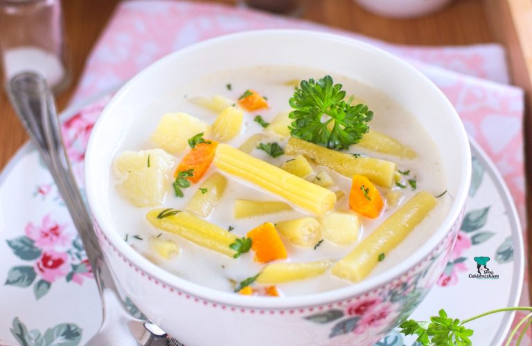 Zupa z fasolką szparagową