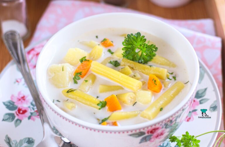 Zupa z fasolką szparagową