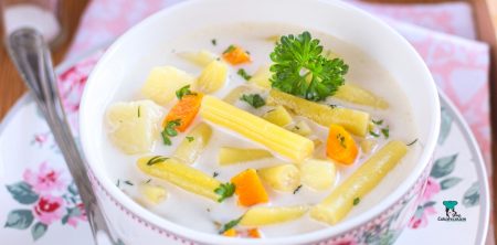 Zupa z fasolką szparagową