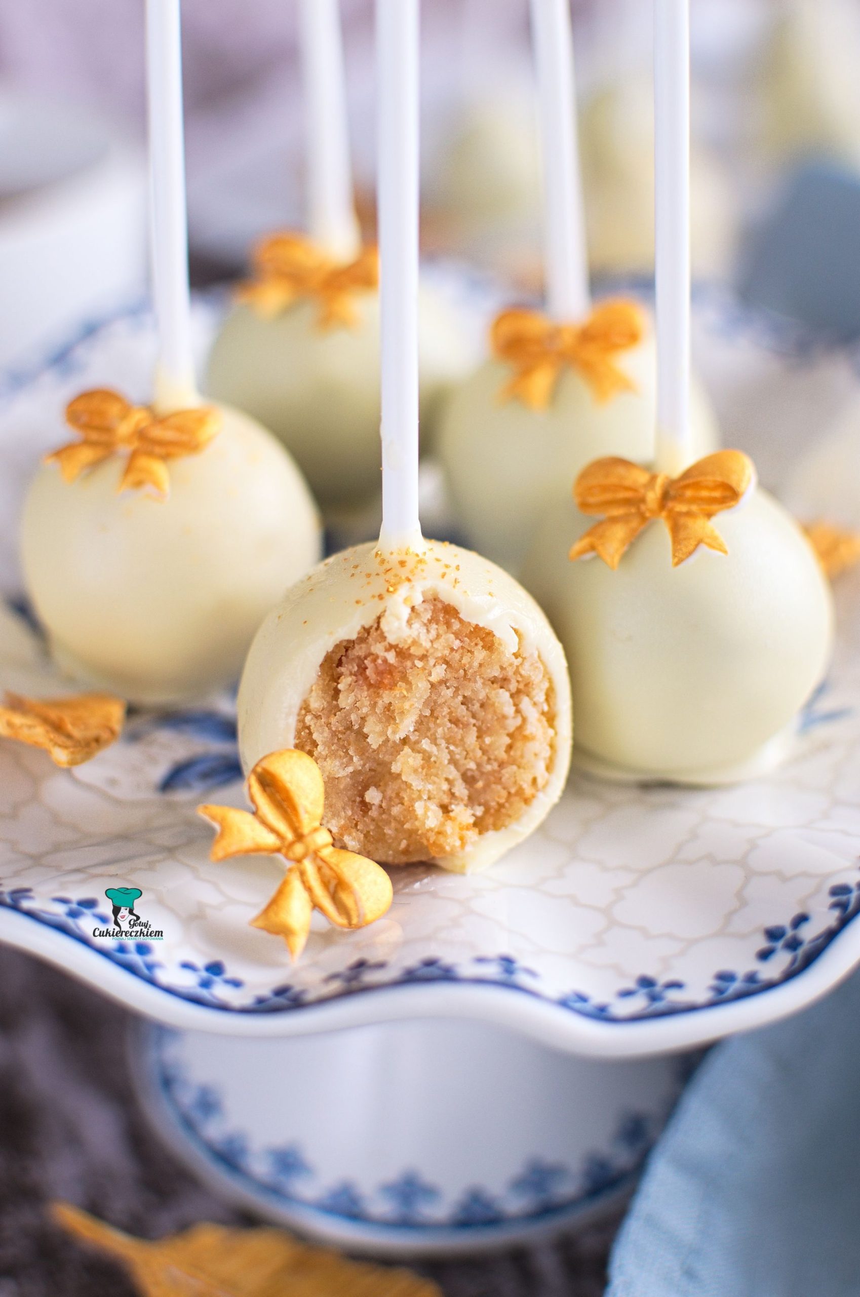 Waniliowe cake pops