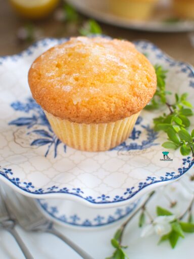 Angielskie babeczki cytrynowe (Lemon drizzle cakes)