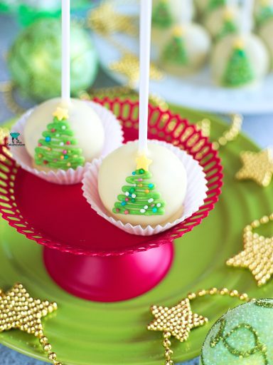 Cake pops żurawinowe