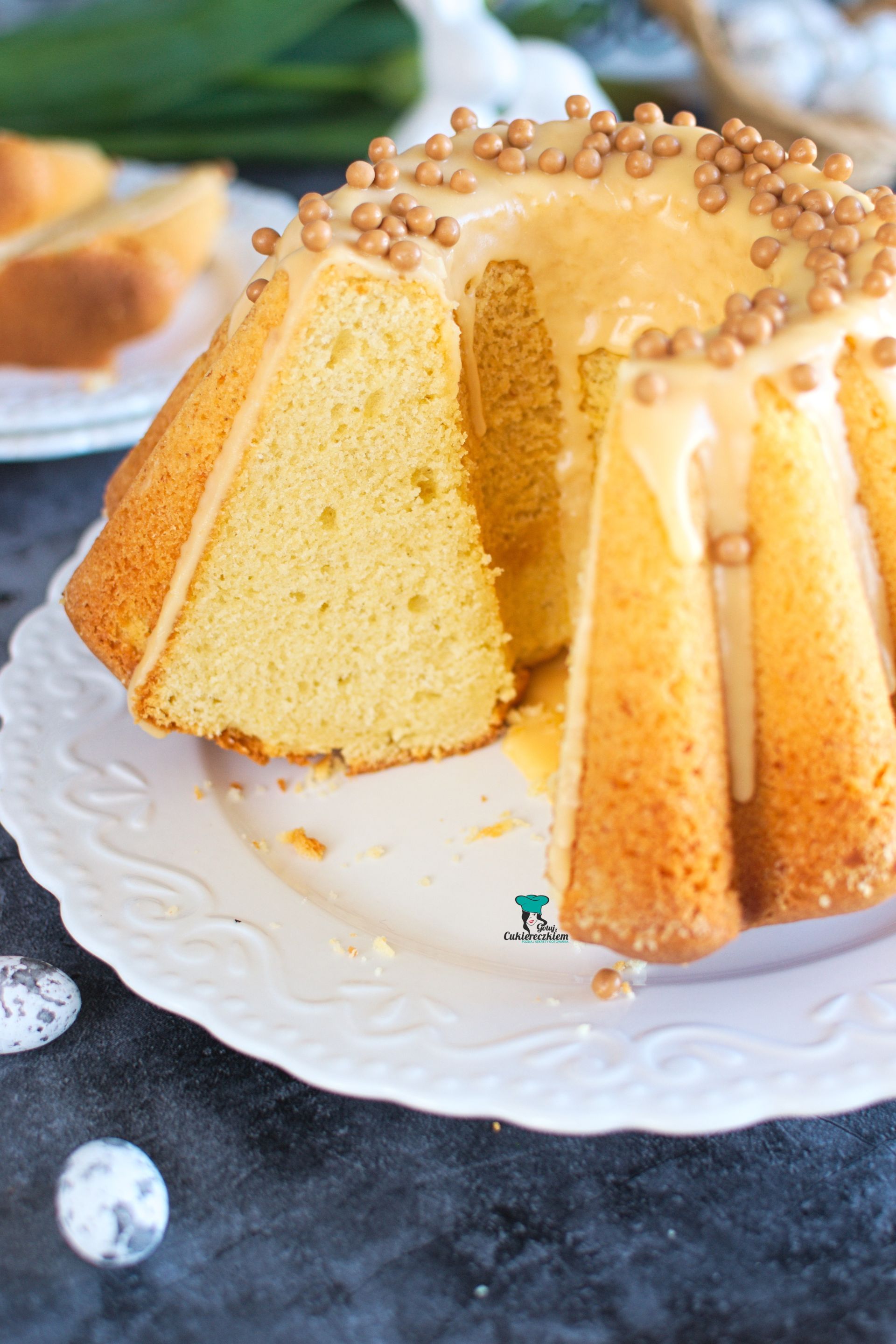 Babka słony karmel