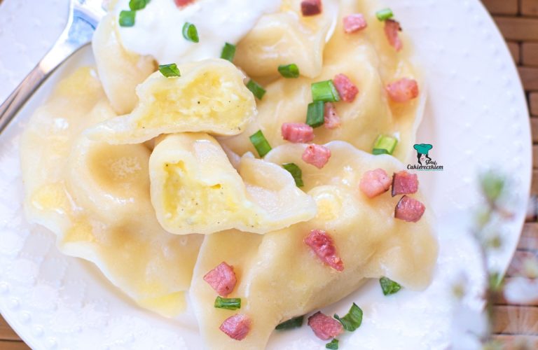 Pierogi ruskie z mozzarellą