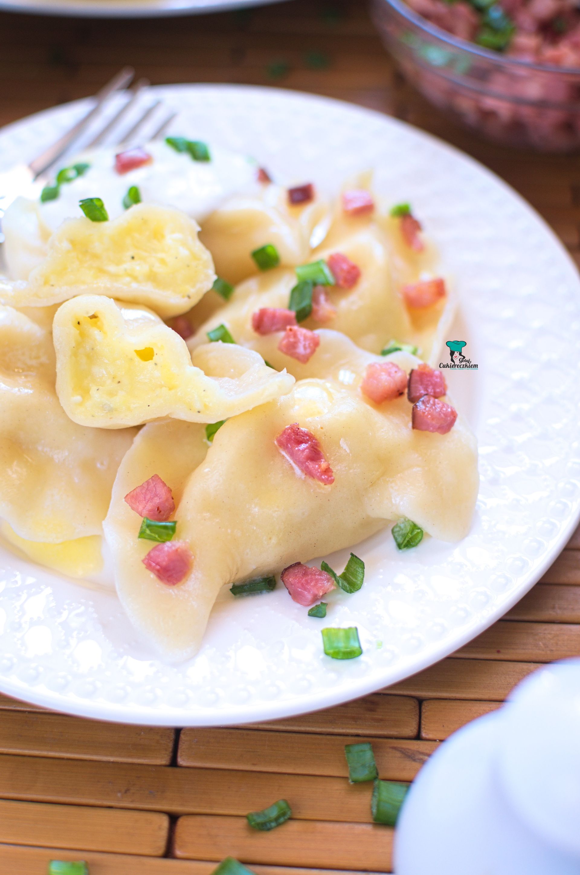 Pierogi ruskie z mozzarellą