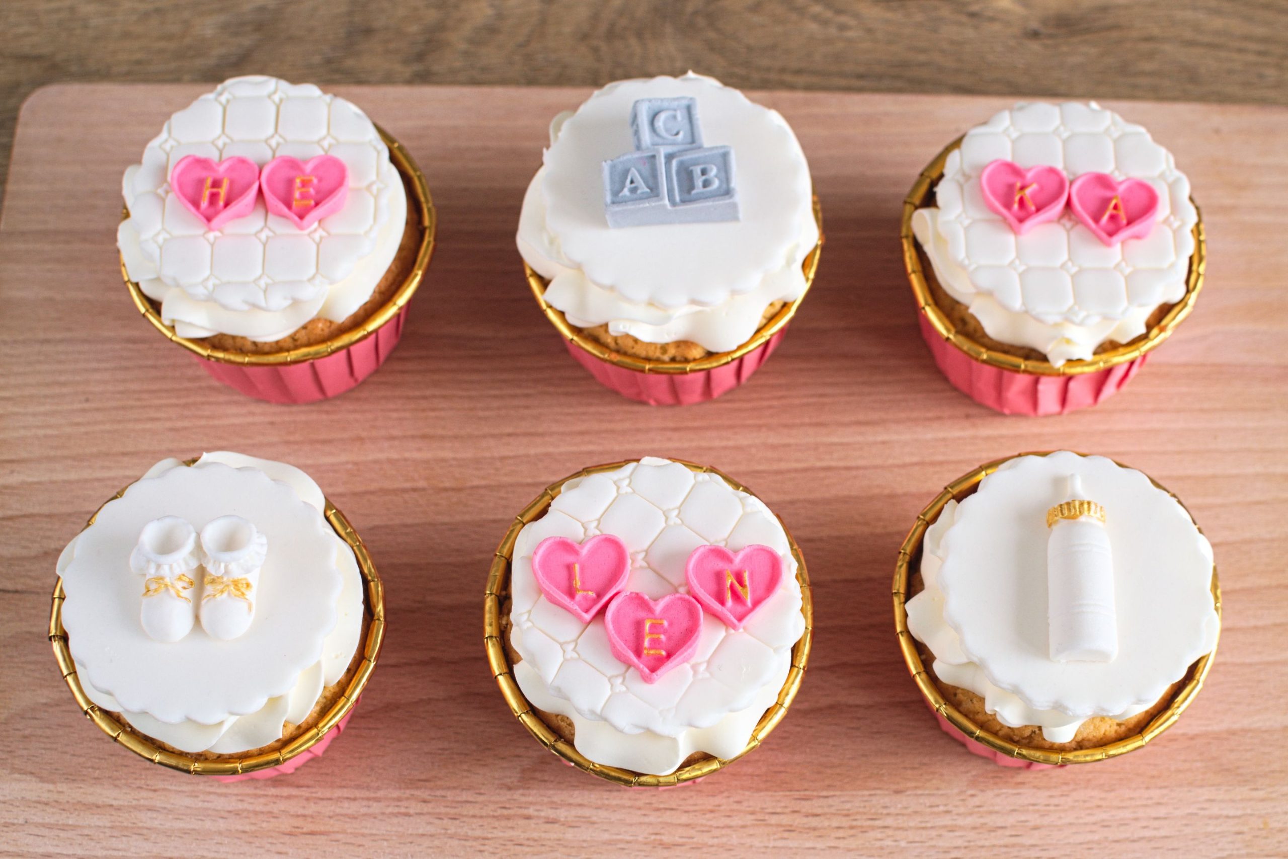 Babeczki na baby shower
