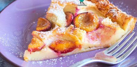 Dutch baby ze śliwkami