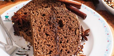 Pełnoziarnisty piernik bananowy