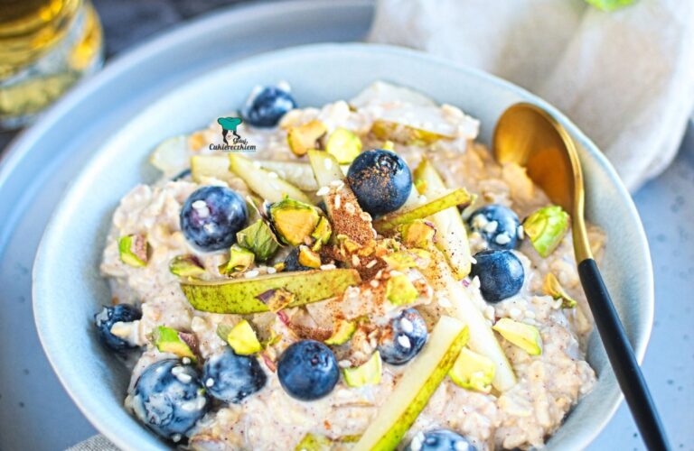Muesli dr Birchera z borówkami i gruszką