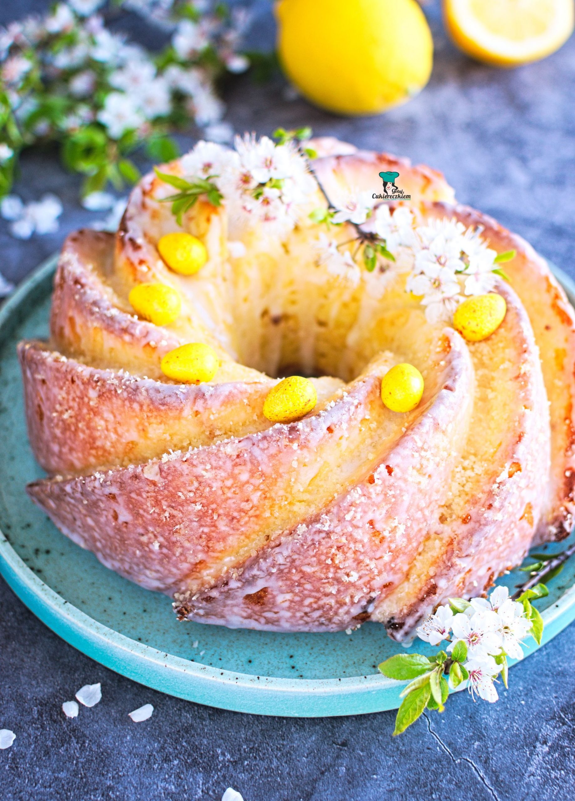 Babka cytrynowa (z serkiem homogenizowanym)