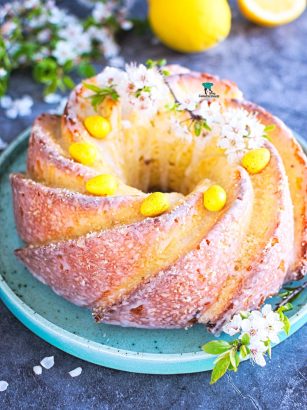 Babka cytrynowa (z serkiem homogenizowanym)