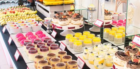 Słodki stół przygotowany na wesele Agnieszki i Przemka