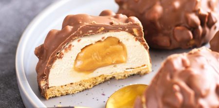 Mus karmelowy z czekoladą i orzechami