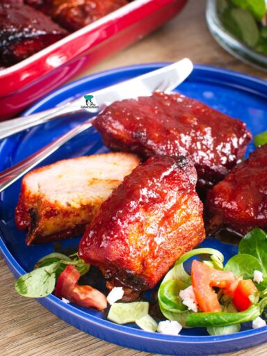Żeberka barbecue