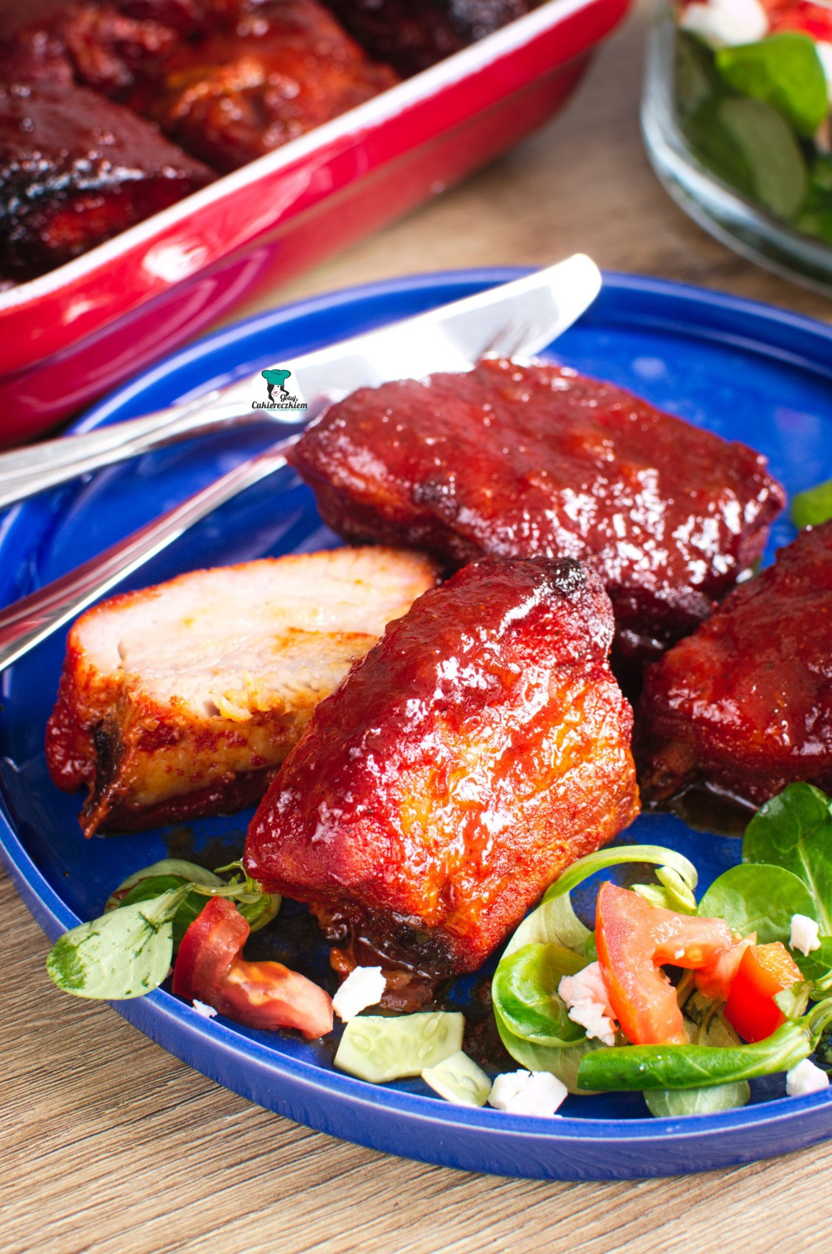 Żeberka barbecue