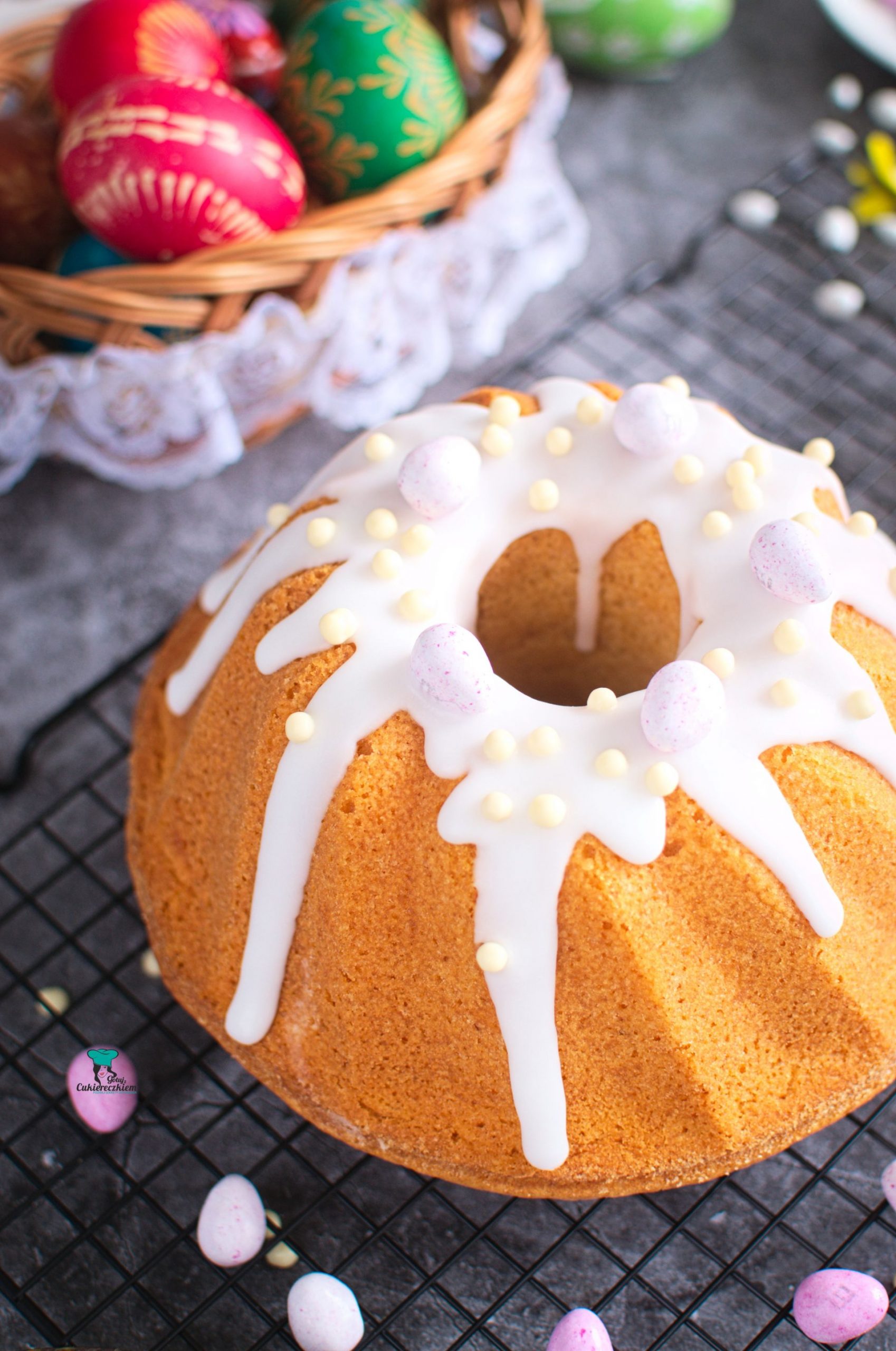 Babka z białą czekoladą