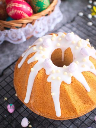 Babka z białą czekoladą