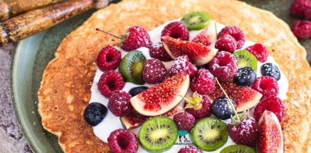 Owsiany omlet bananowy