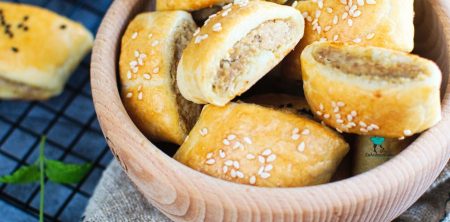 Kruche paszteciki z mięsem