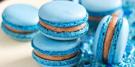 Makaroniki z kremem czekoladowym