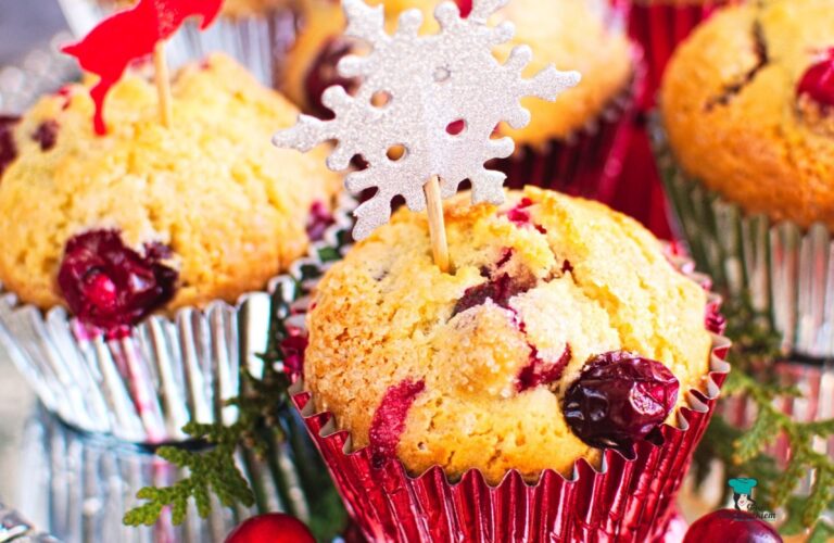 Muffinki z żurawiną