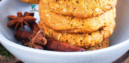 Piernikowe ciasteczka owsiane