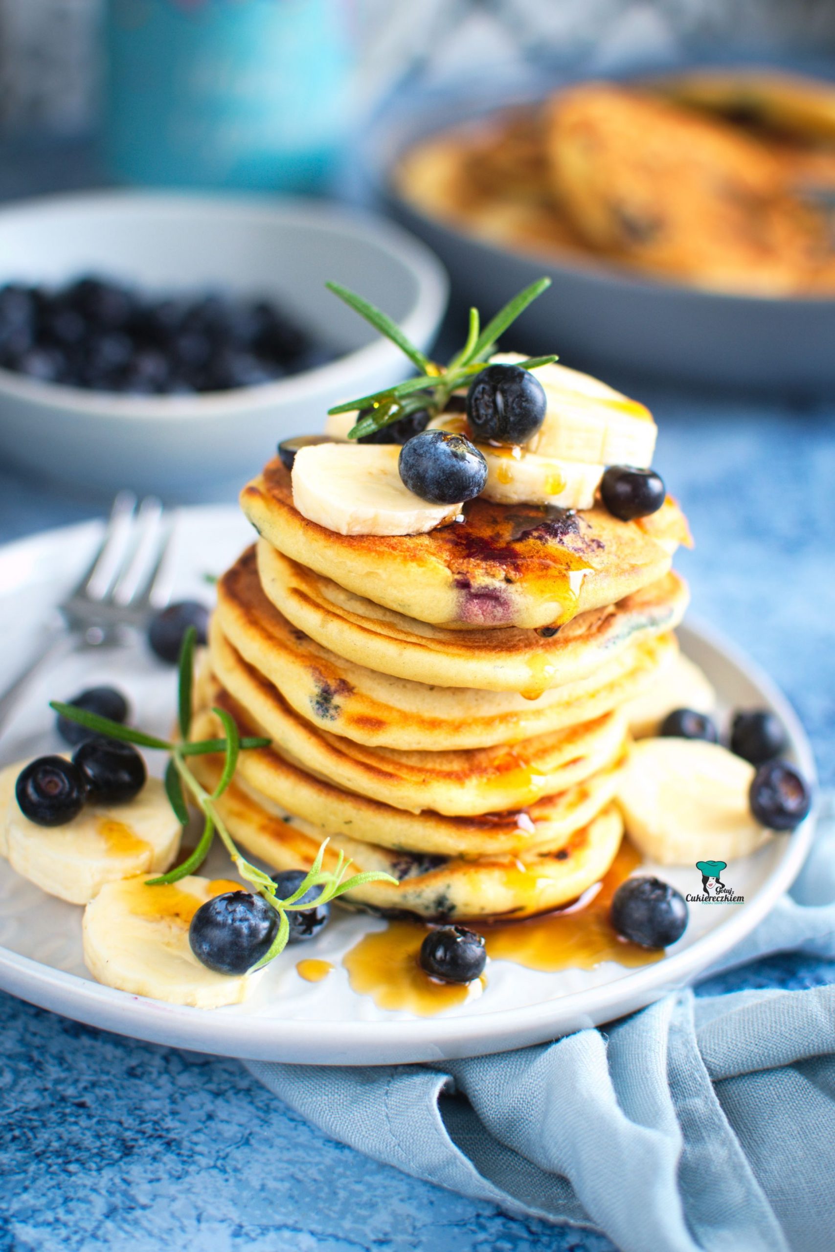 Pancakes z borówkami