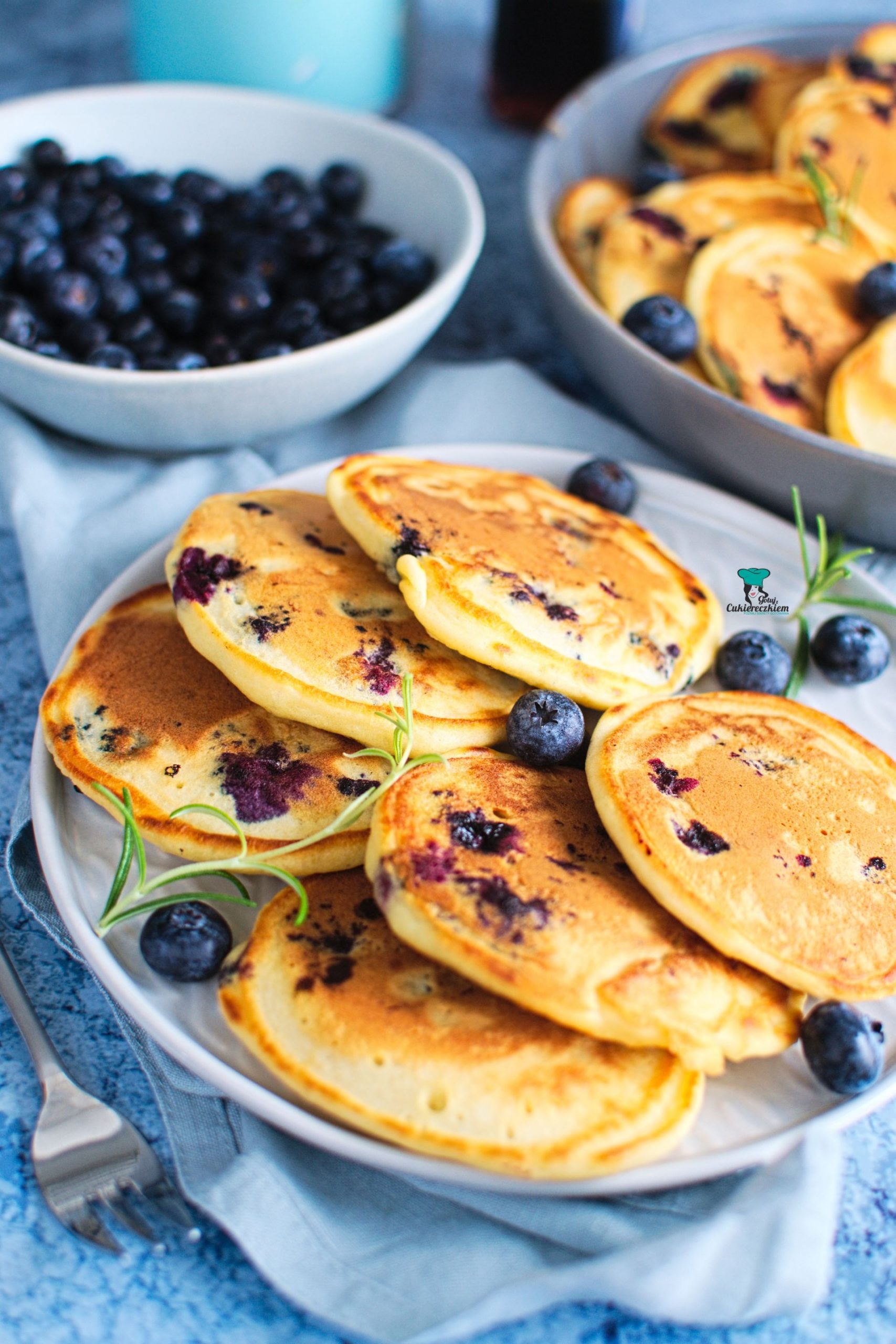 Pancakes z borówkami