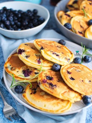 Pancakes z borówkami