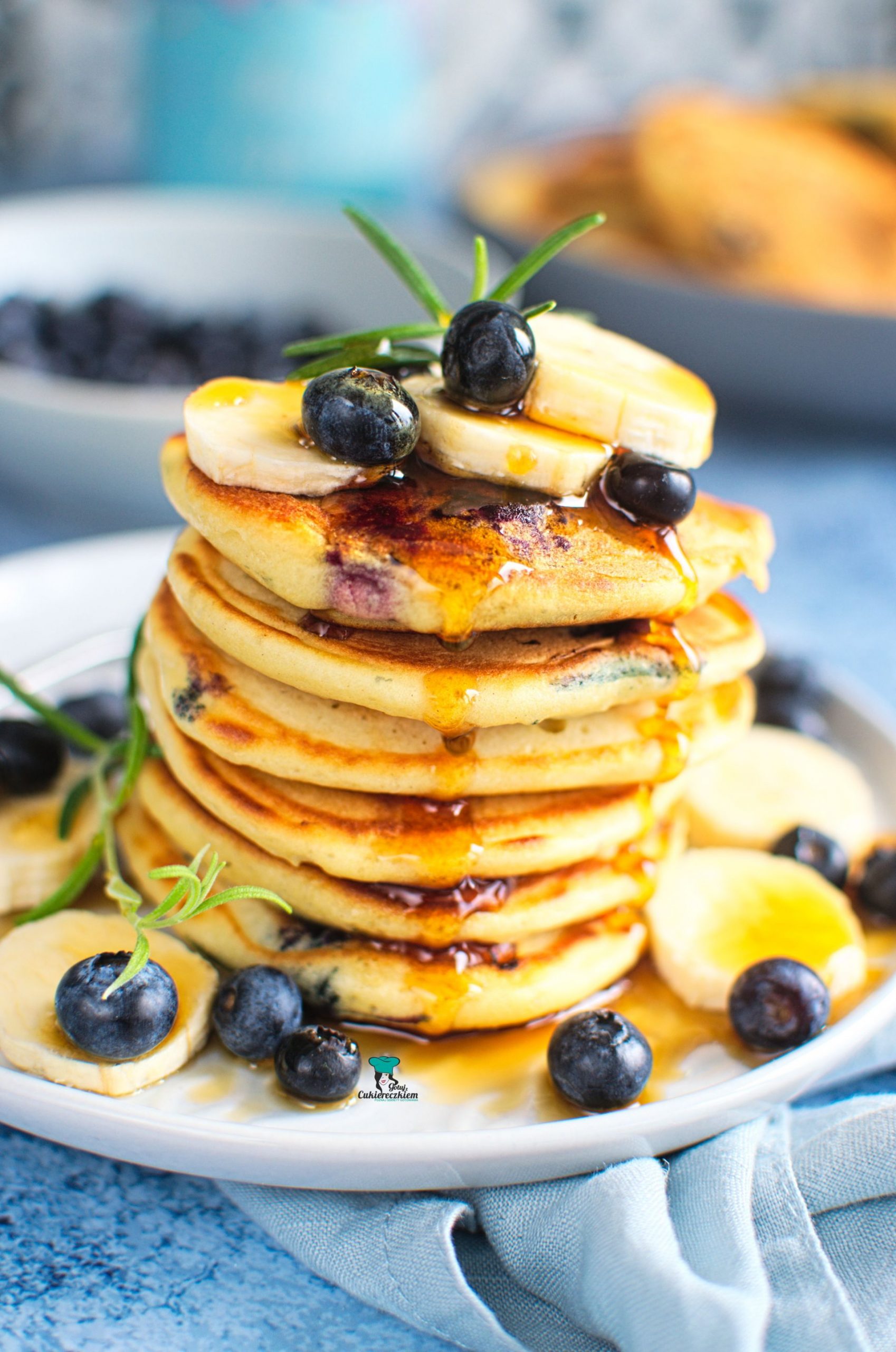 Pancakes z borówkami