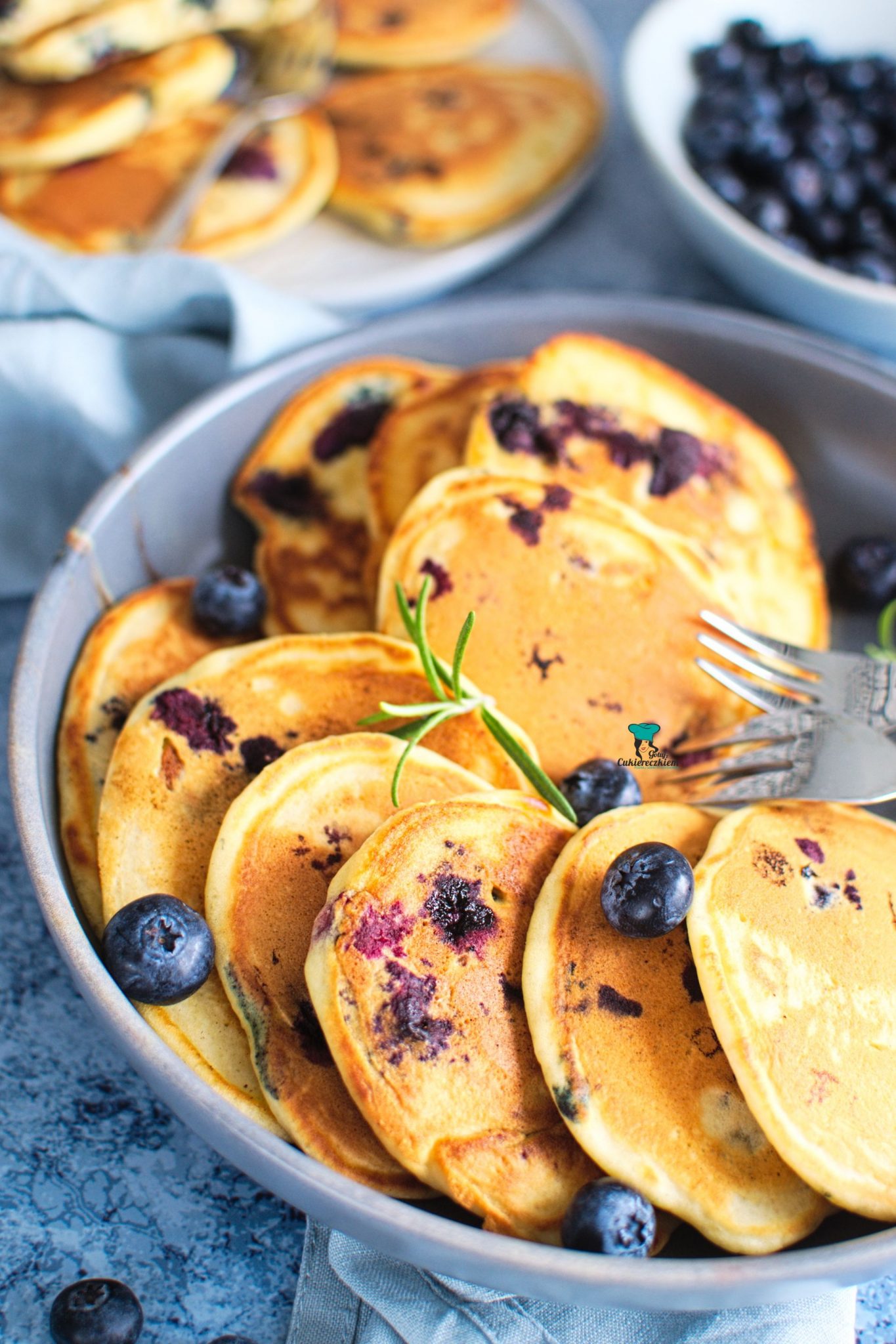 Pancakes z borówkami