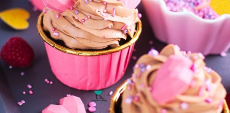 Walentynkowe babeczki czekoladowe