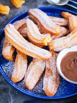 Churros (pączki meksykańskie)