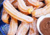Churros (hiszpańskie pączki)