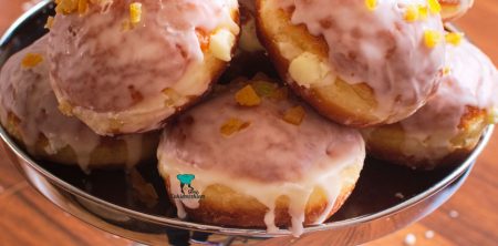 Pączki wyśmienite z kremem budyniowym z mascarpone