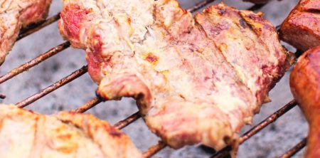 Karkówka z grilla w marynacie jogurtowej